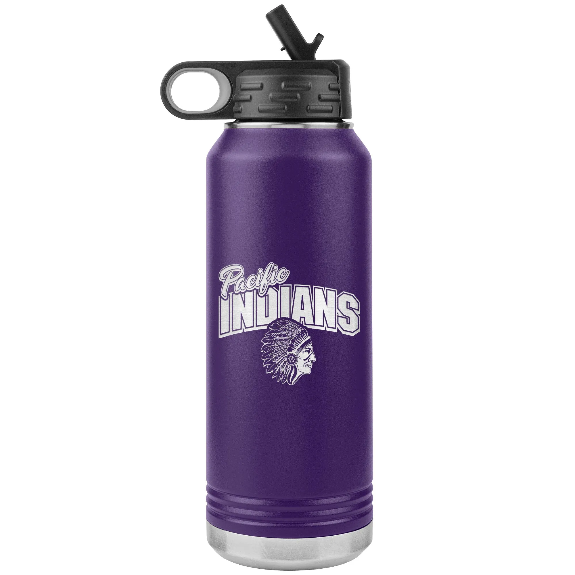 Pacific Indians Design 3 - 32oz Water Bottle Tumbler