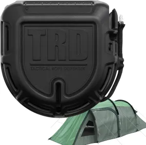 Paracord Dispenser - Outdoor Survival Paracord Storage Box Paracord Holder,Efficient Portable Utility Rope Dispenser for Hiking Outdoor Adventure