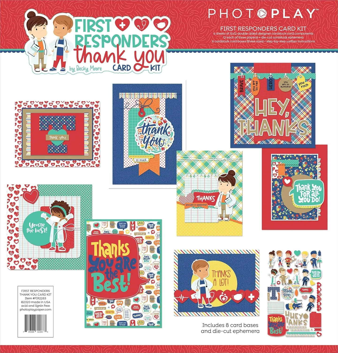 PHOTOPLAY 1ST Card KIT, First Responders