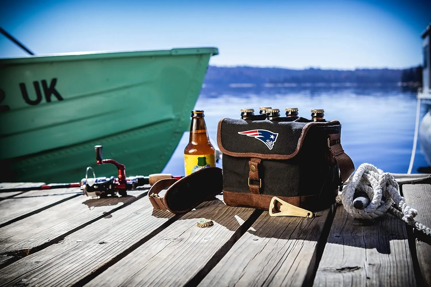 PICNIC TIME Buffalo Bills Beer Caddy Cooler Tote with Opener