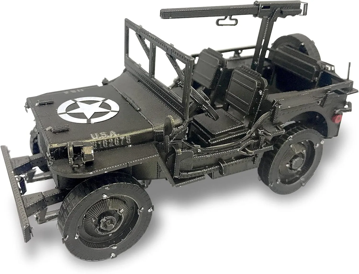 Piececool 3D Metal Car Model Kits, SUV Military Vehicle Models Building Kits, Brain Teaser 3D Puzzles for Adults Teens Stress Relief, Best Gifts for Dad