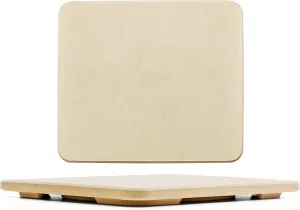 Pizza Stone - Baking Stone. SOLIDO Rectangular 14"x16" - Perfect for Oven, BBQ and Grill