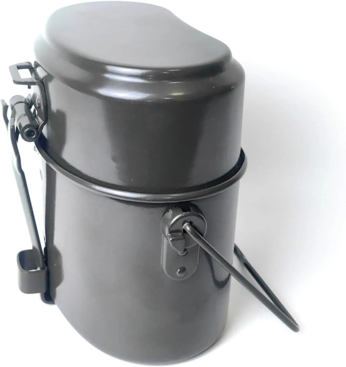 PLAA Type 78 Military Style Alumilum Alloy Mess Kit Survival Cookware Set Equipment for Camping 3 in 1