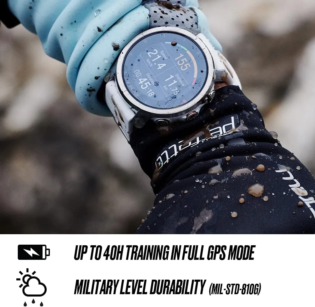 Polar Grit X - Rugged Multisport GPS Smart Watch - Ultra-Long Battery Life, Wrist-based Heart Rate, Military-Level Durability, Sleep and Recovery, Navigation - Trail Running, Mountain Biking
