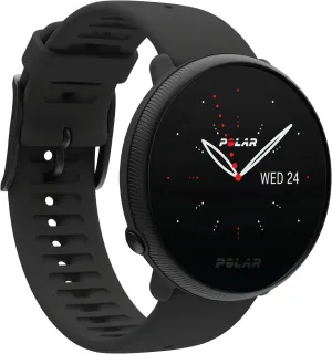 POLAR Ignite 2 Series Water Resistant Smartwatch with GPS, Heart Rate Monitoring, Sleep Analysis and Personalized Fitness Tracking, S-L, for Men or Women, Black