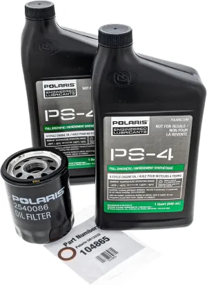 Polaris Ranger 570 4x4 Full Size EPS EFI OEM Oil Change Kit 2202166