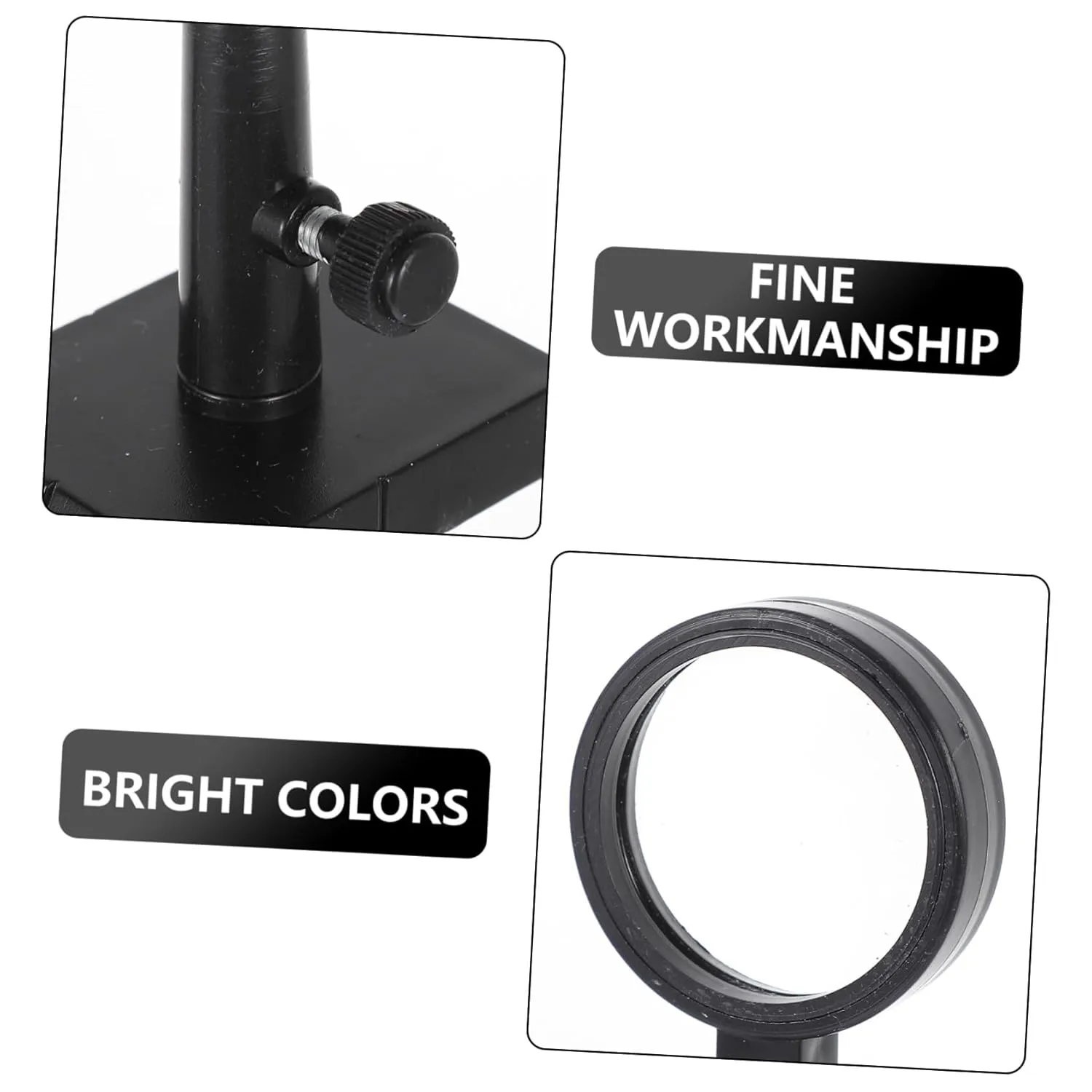 PRETYZOOM 2 Sets Kit Concave Convex Lenses Safe for Boys and Girls for Classroom Home Lab Use