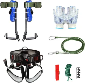 Professional Tree Climbing Spikes Kit