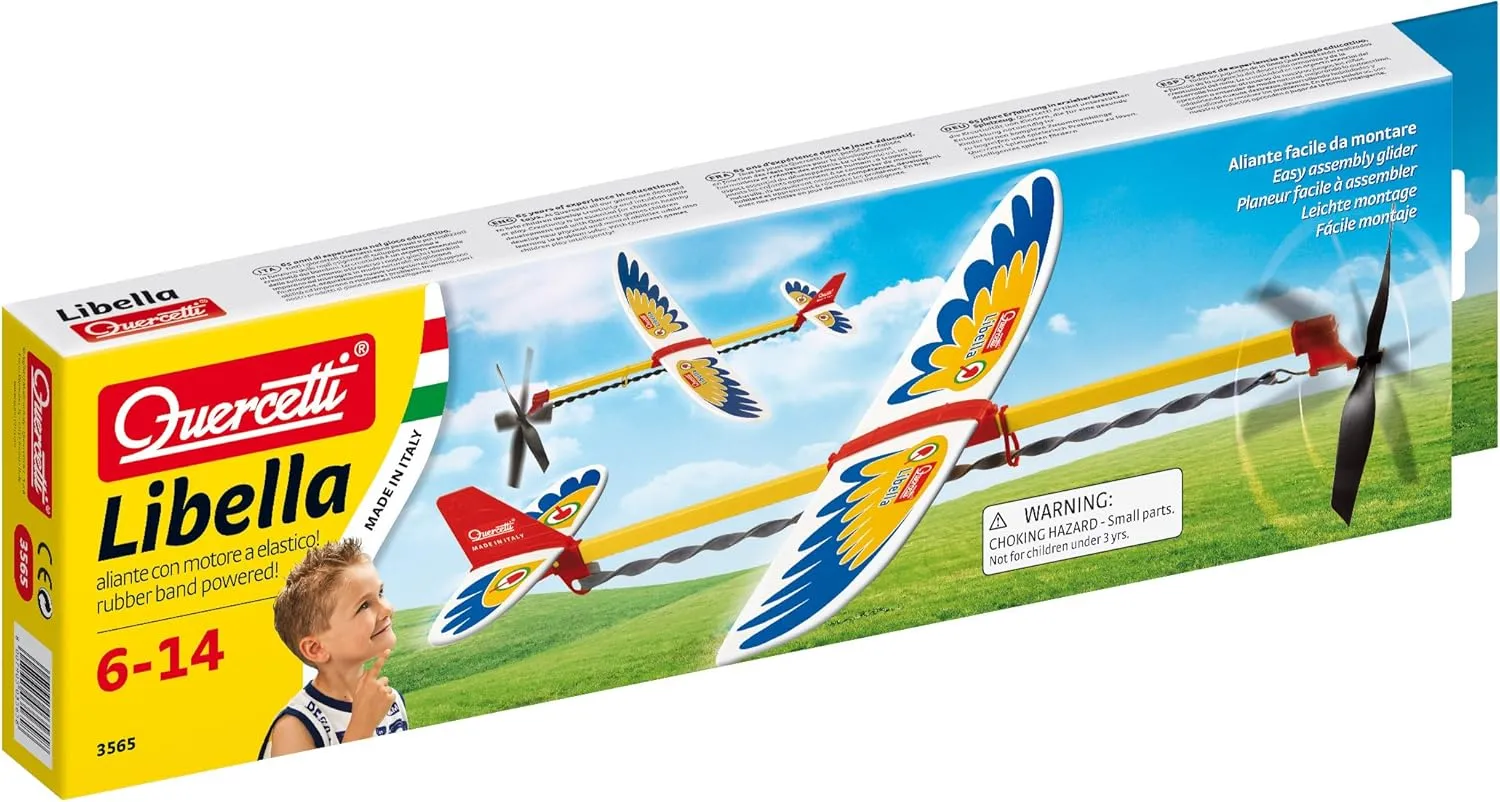 Quercetti Libella Glider Building Kit