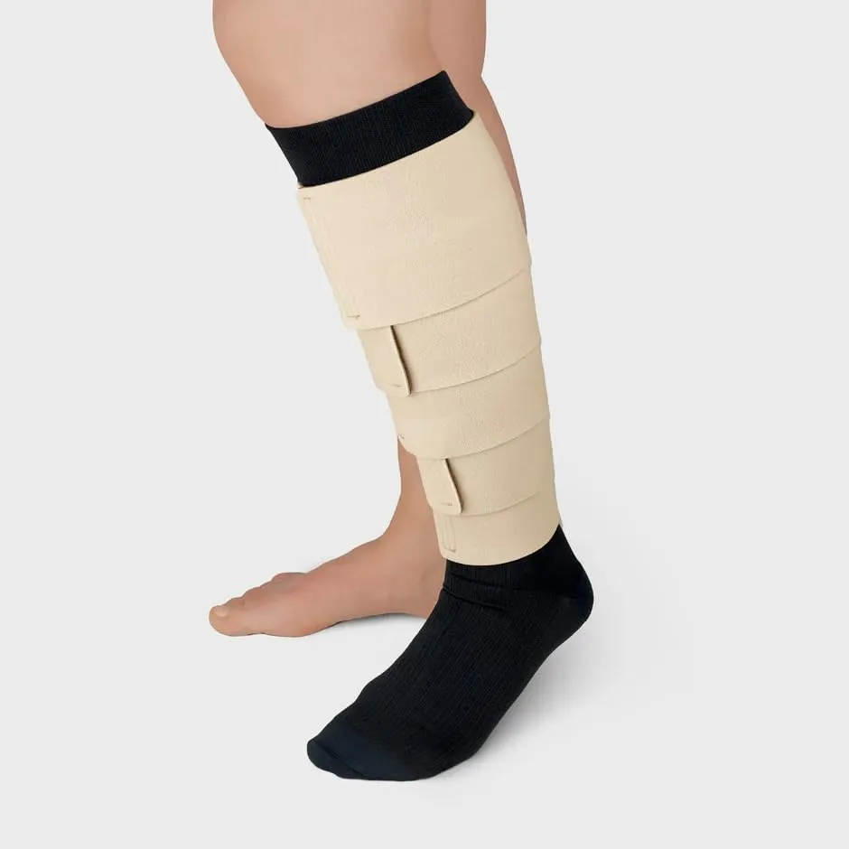 ReadyWrap Fusion Leg Wrap Compression Kit, with Liner, Beige (Long Length, Large)