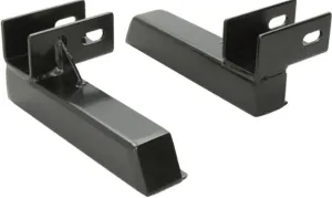 RealTruck BACKRACK Hardware Kit for 2" Riser Tonneau Adapter Kit, Black, No Drill | 92001 | Fits Universal w/BackRack Frame's