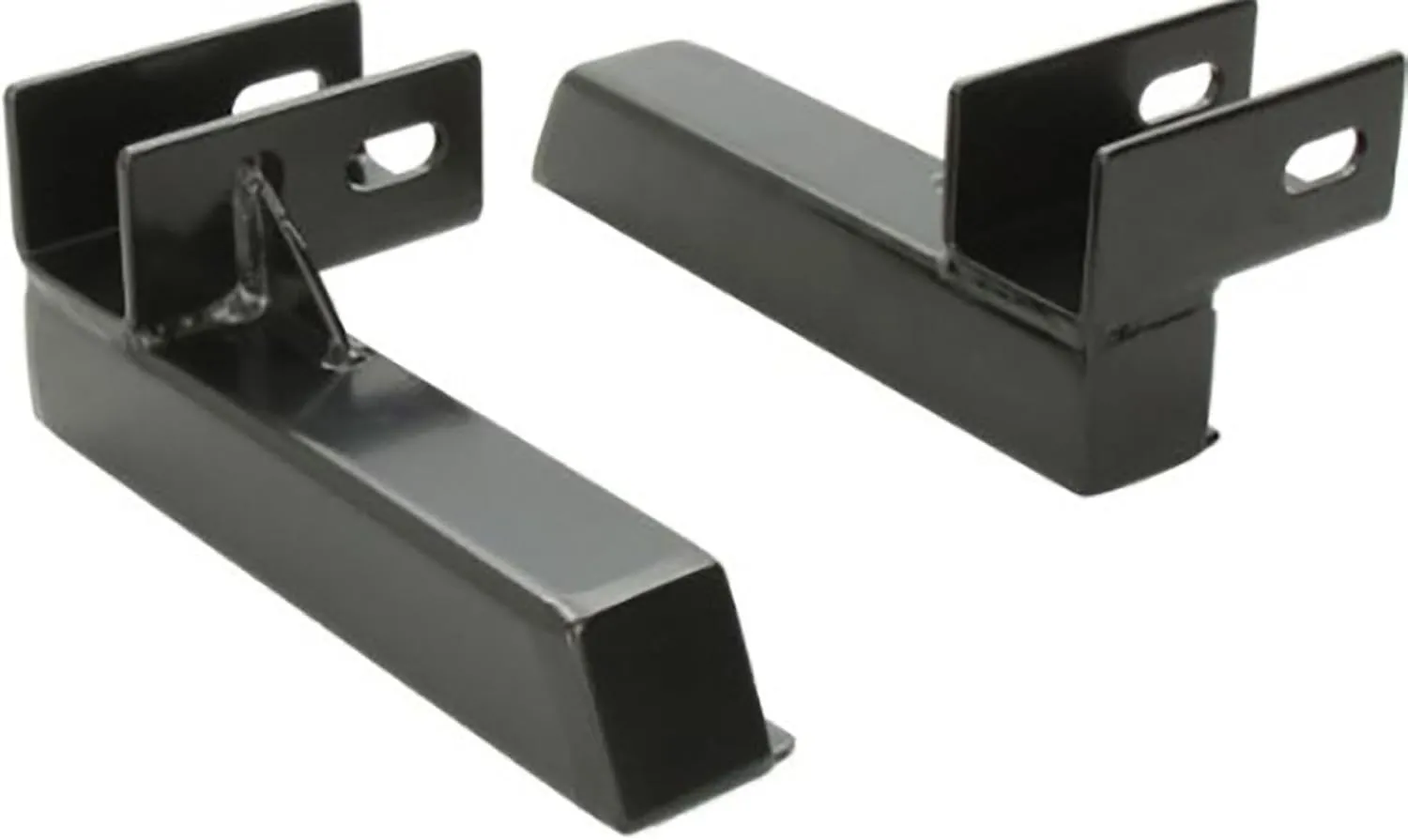 RealTruck BACKRACK Hardware Kit for 2" Riser Tonneau Adapter Kit, Black, No Drill | 92001 | Fits Universal w/BackRack Frame's