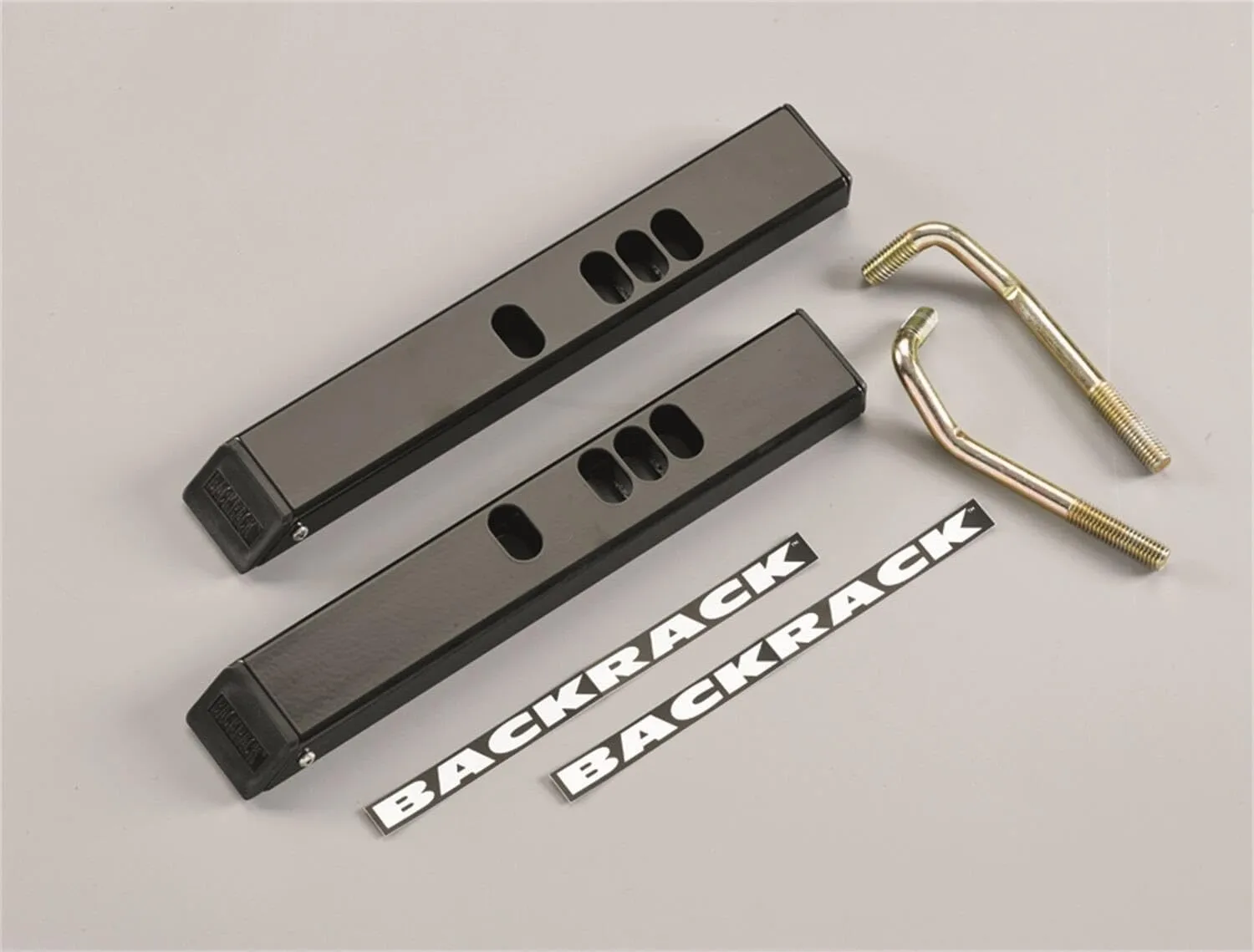 RealTruck Backrack Hardware Kit for Tonneau Adapter Kit, Black, No Drill | 92512 | Fits 2004-2014 Ford F-150