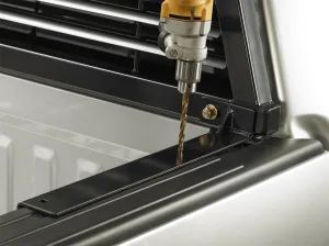 RealTruck Backrack Hardware Kit for use w/ 21" Toolbox, Low-Profile, Black, N | 30112LP | Fits 2004-2014 Ford F-150