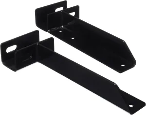 RealTruck Backrack Hardware Kit for use w/Standard Bed, Black, N | 30113 | Fits 1985-2005 Chevrolet S10/S15; 1998-2020 Nissan Frontier; 2004-2025 Nissan Titan; 1997-2004 Toyota Tacoma & Others
