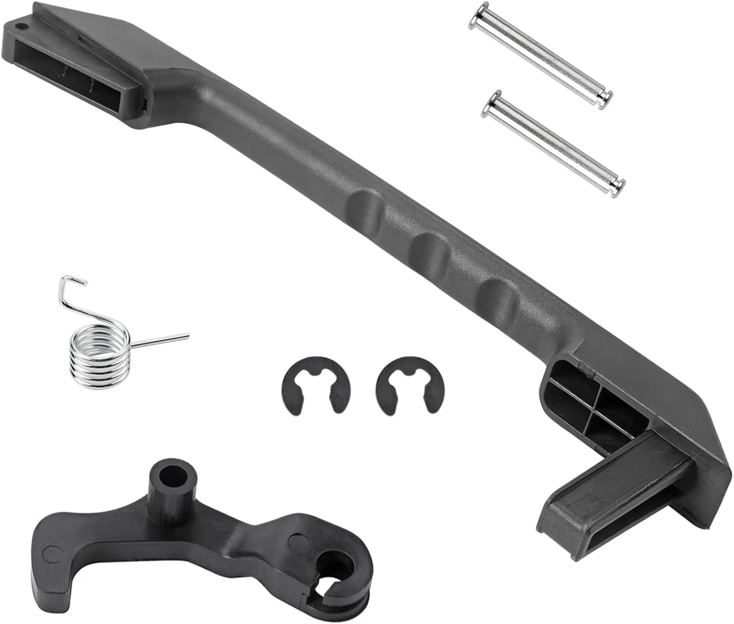 Rear Tailgate Handle, Latch Handle Repair Kit Compatible with Hummer Vehicle H2 SUV 2003 2004 2005 2006 2007 2008 2009 4 Door Replace# 15135441, 13767004, 97503 Black