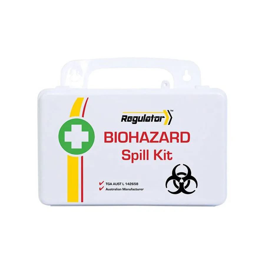 Regulator Custom Biohazard Plastic Spill Kit