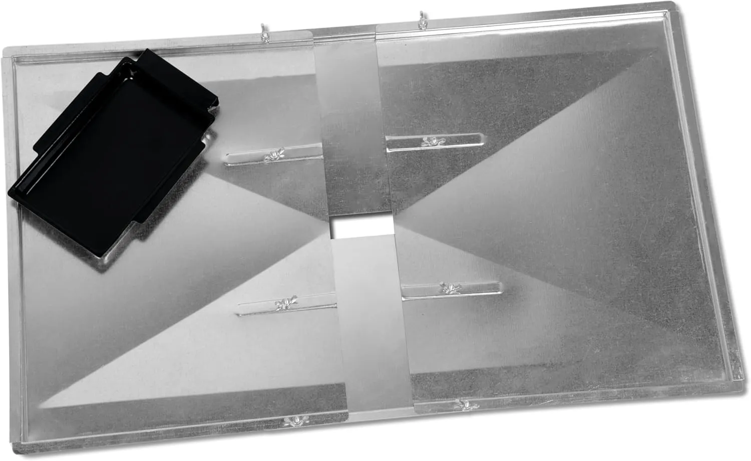 Replacement Grease Tray for Gas Grills, Fits 3/4/5 Burner Grills from Dyna Glo, Expert Grill, Backyard Grill, BHG, Uniflame, Kenmore, Charbroil, Nexgrill Grease Tray Replacement Drip Pan, (24-27 inch)