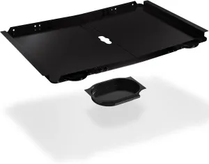Replacement Grease Tray with Catch Pan for Dyna Glo Grill Replacement Parts, 24-30" Universal Drip Pan for 4 5 Burner Gas Grill Nexgrill Replacement Parts, Grill Tray for Kenmore BHG Expert (Black)