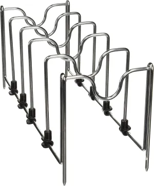 REV-A-SHELF PAN ORGANIZER CHROME WIRE FOR PEGBOARD