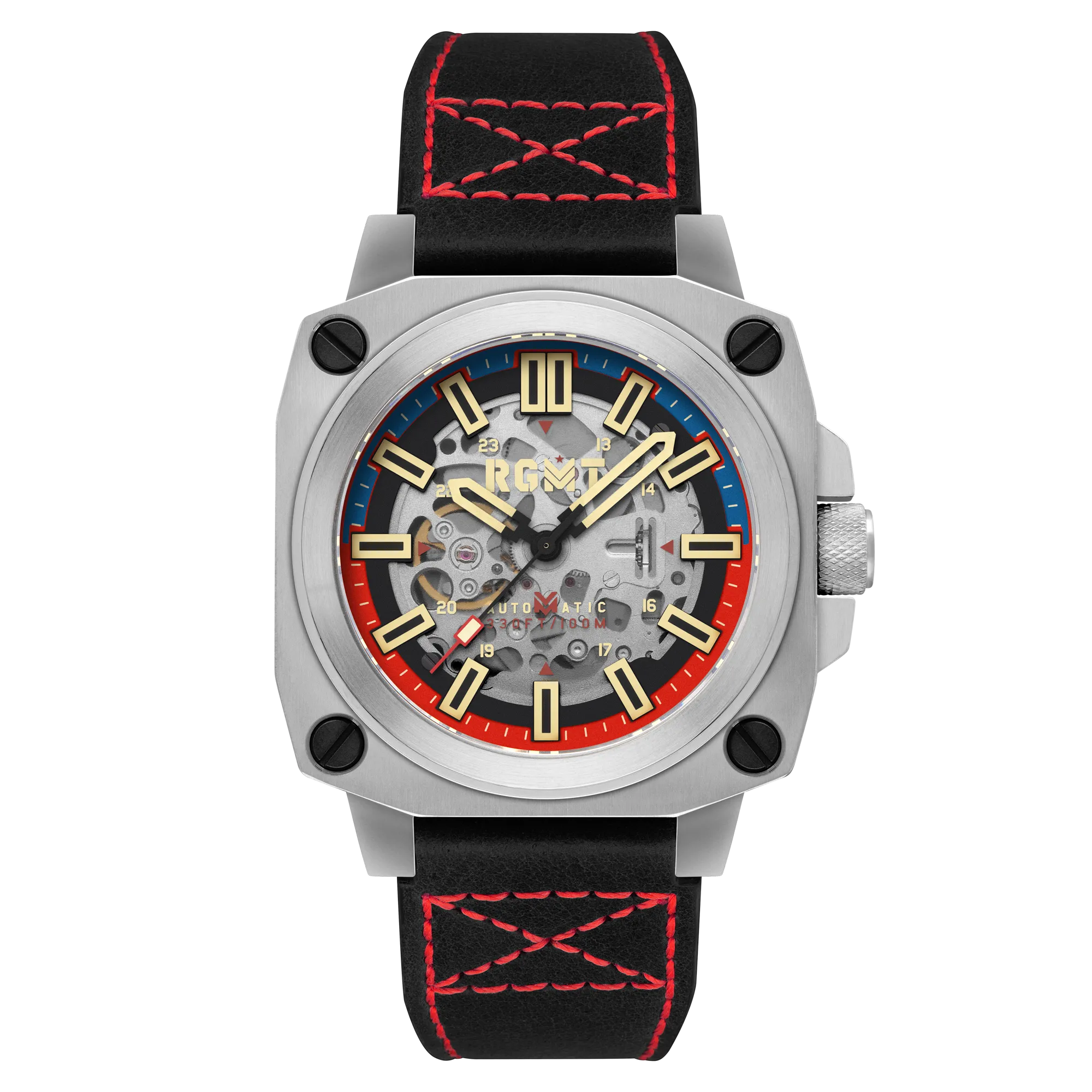 RGMT Altimeter Skeleton Automatic Navy Blue Watch  RG-8064-02