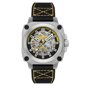 RGMT Altimeter Skeleton Automatic Ops Yellow Watch  RG-8064-03