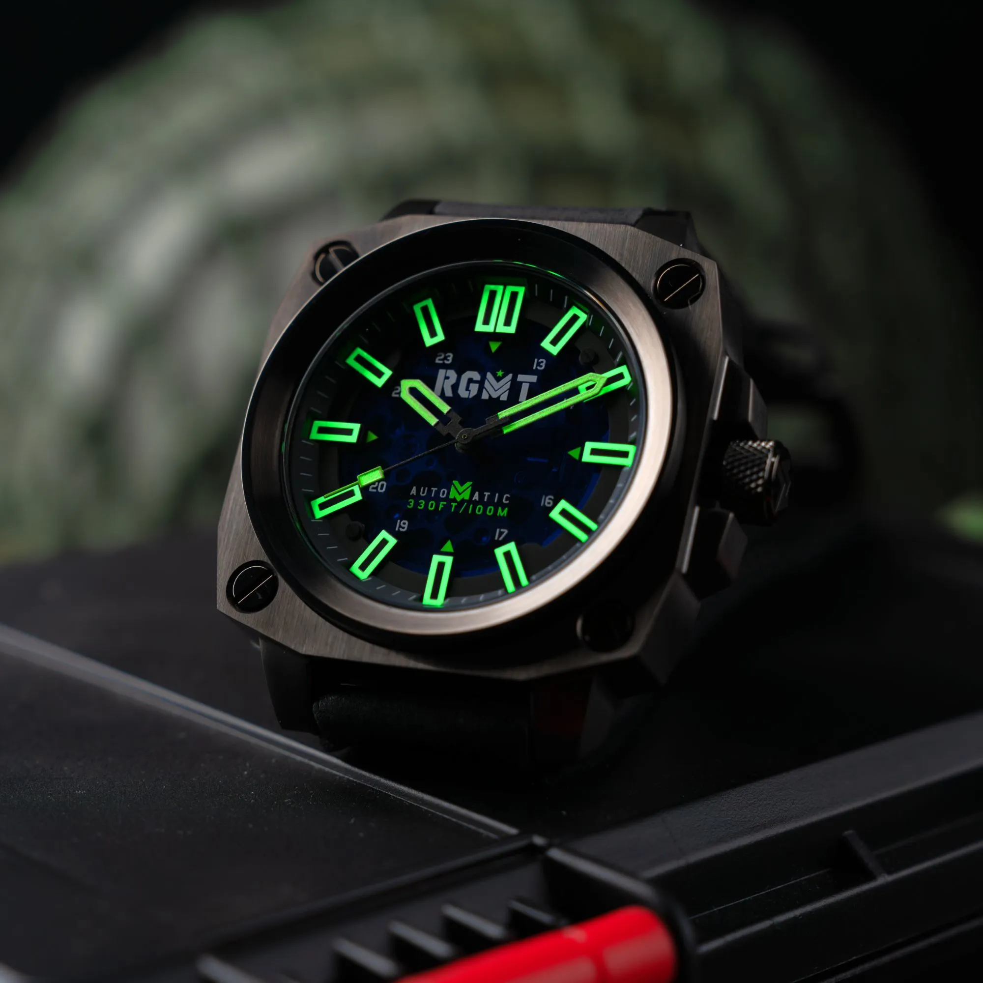 RGMT Altimeter Skeleton Automatic Slate Grey Watch  RG-8064-05