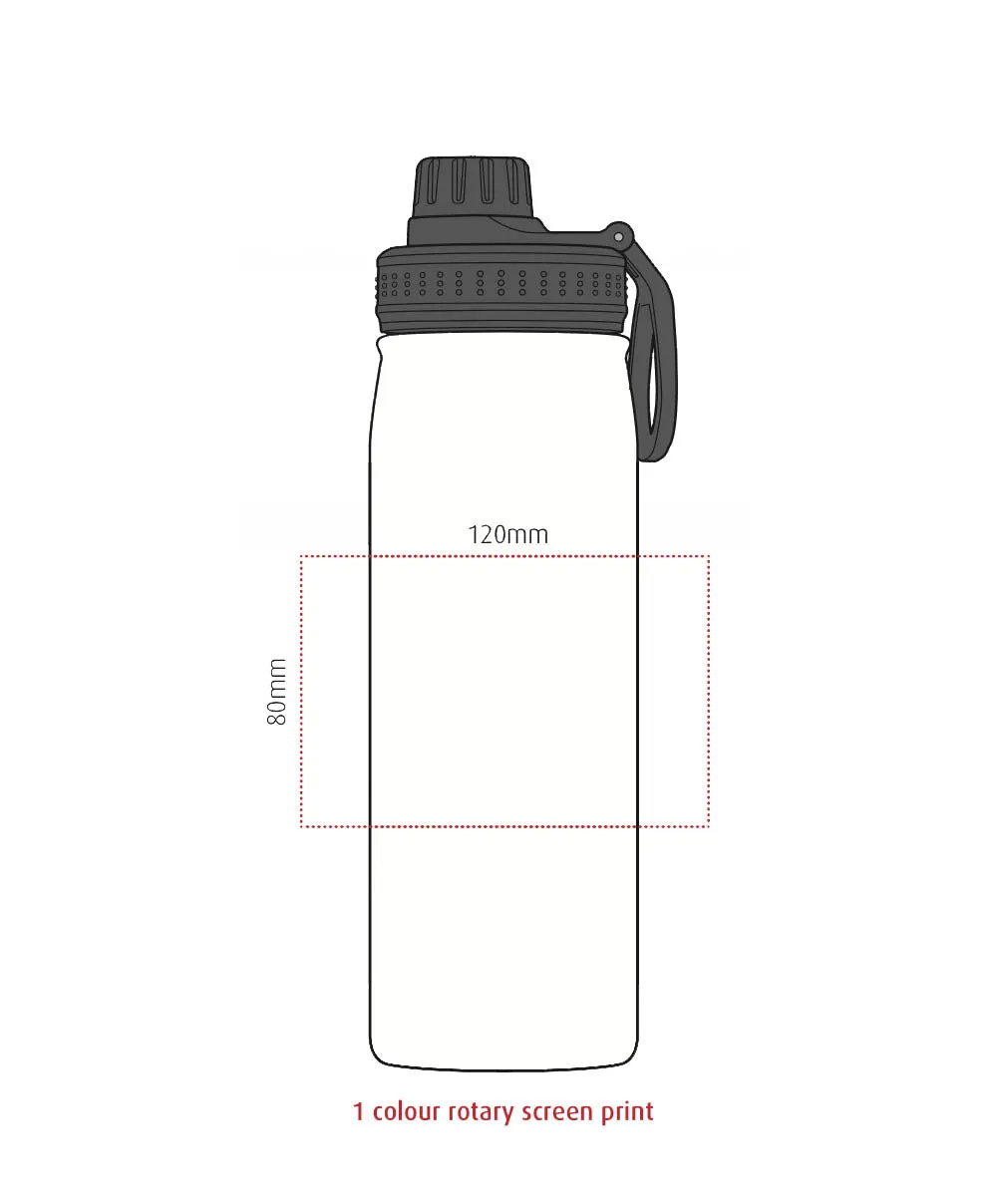 Rhine Durable, insulated, stainless steel bottle - 650ml