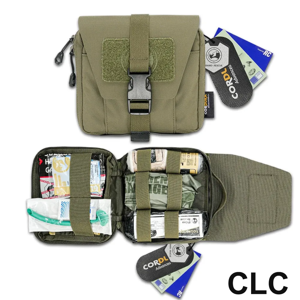 RHINO RESCUE First Aid Trauma Kit – IFAK Refill Kit for Outdoor and Emergency Use