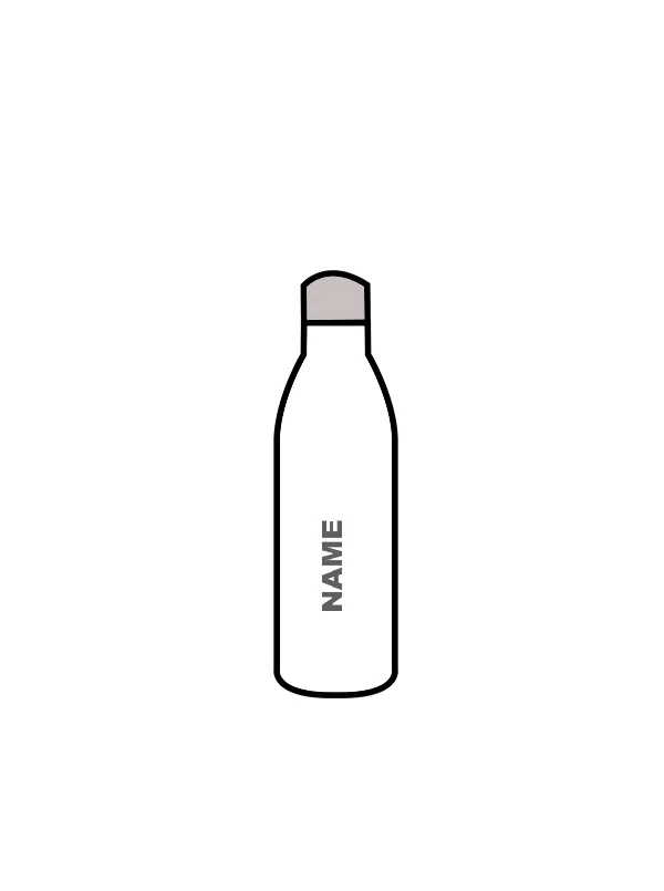RMC Academy of Theatre Performance - WATER BOTTLE WHITE (IN-STOCK)