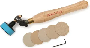 Robert Sorby H9086 Sandmaster Bowl Sanding Tool with 2” Diameter Pad 10 1/2 “ Overall Length 410