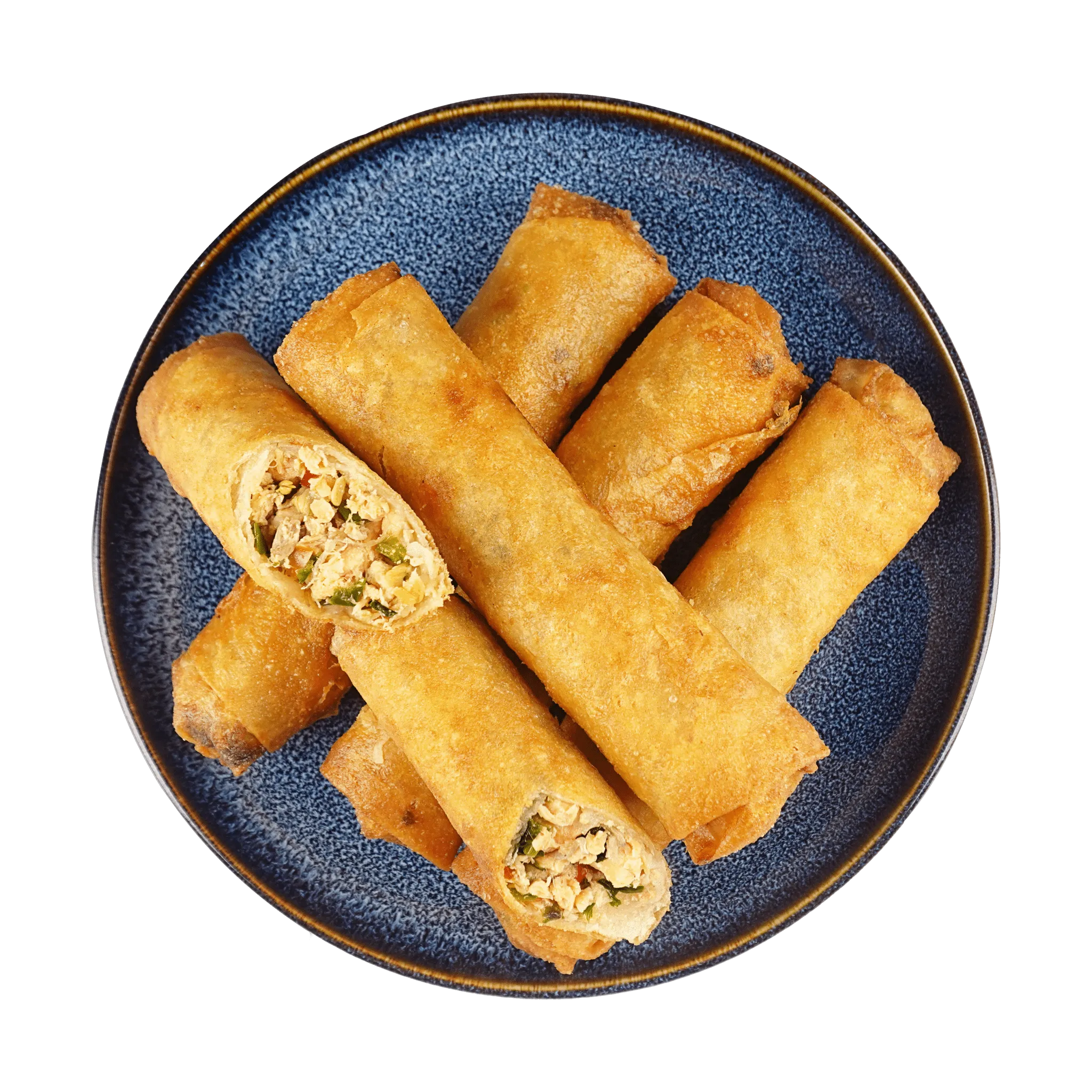 Salmon Spring Rolls