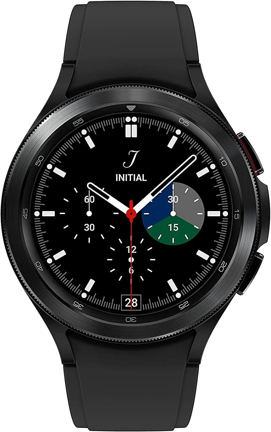 Samsung Galaxy Watch 4 Classic 46mm Smartwatch with ECG Monitor Tracker for Health Fitness Running Sleep Cycles GPS Fall Detection LTE US Version, Black (Renewed)