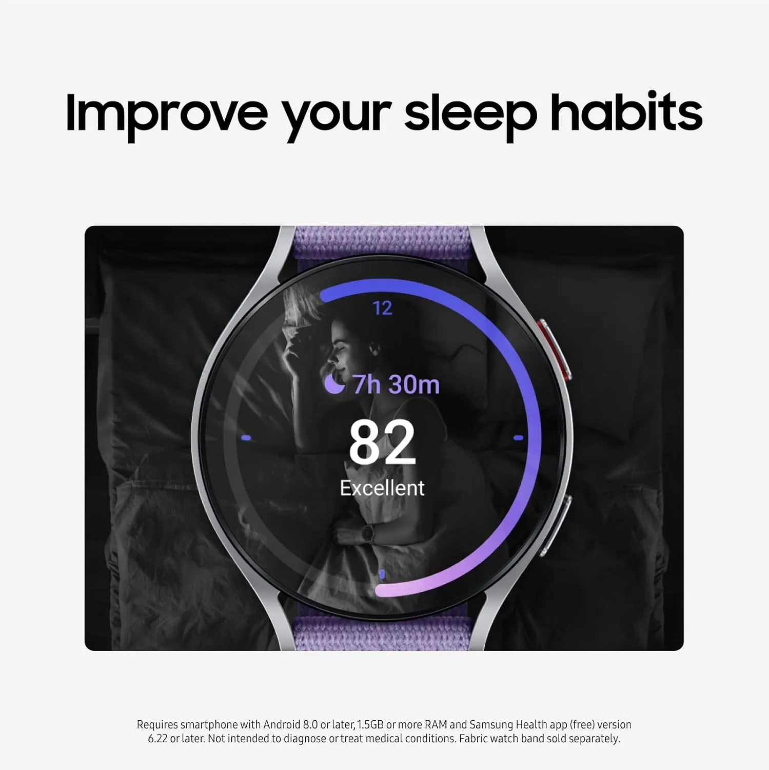 SAMSUNG Galaxy Watch 6 44mm LTE Smartwatch, Fitness Tracker, Personalized HR Zones, Advanced Sleep Coaching, Heart Monitor, BIA Sensor for Health Wellness Insights, Big Screen, US Version, Graphite