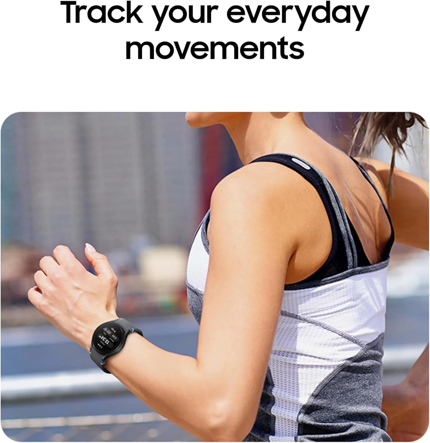 SAMSUNG Galaxy Watch FE 40mm Bluetooth AI Smartwatch w/Fitness Tracking, BIA Sensor, Personalized HR Zones, Heart Rate Tracker, Sleep Monitor, 2024, Silver [US Version, 1Yr Manufacturer Warranty]