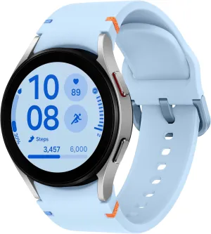 SAMSUNG Galaxy Watch FE 40mm Bluetooth AI Smartwatch w/Fitness Tracking, BIA Sensor, Personalized HR Zones, Heart Rate Tracker, Sleep Monitor, 2024, Silver [US Version, 1Yr Manufacturer Warranty]