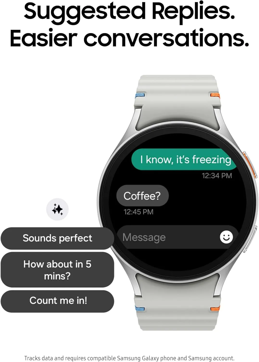 SAMSUNG Galaxy Watch7 44mm L310N GPS (Renewed)