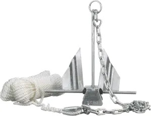 Seachoice Utility Anchor – Hot-Dipped Galvanized Steel – Multiple Sizes
