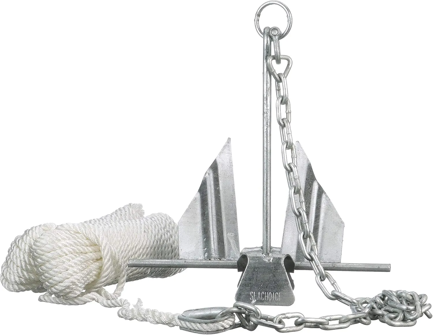 Seachoice Utility Anchor – Hot-Dipped Galvanized Steel – Multiple Sizes