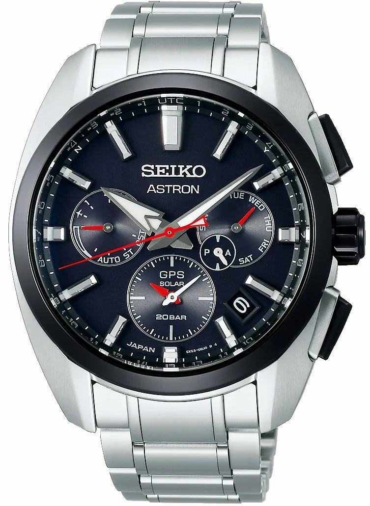 Seiko Astron Watch GPS Solar Global Active TI