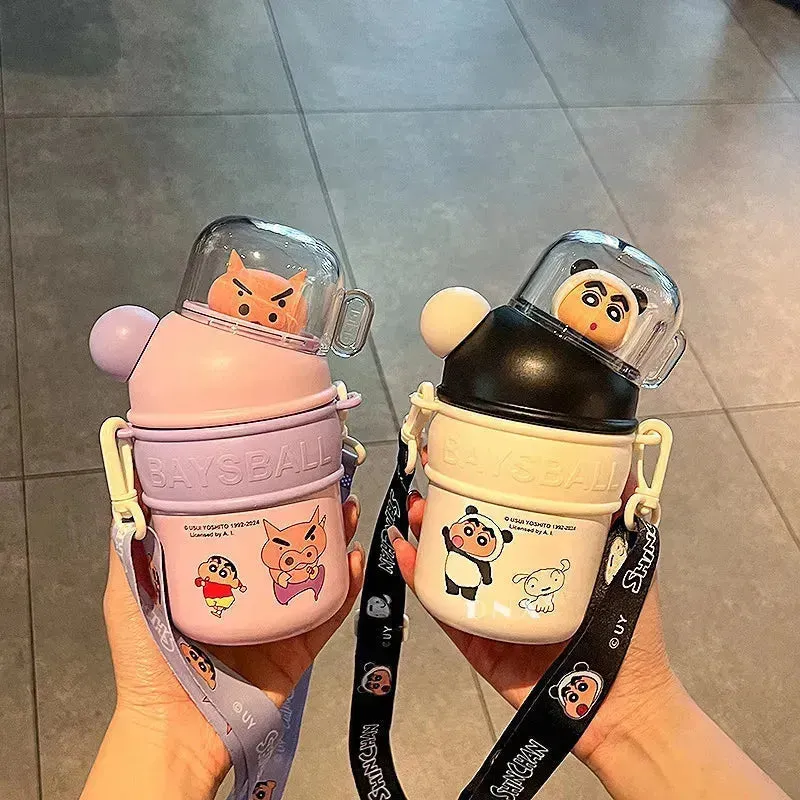 Shinchan Mini Baysball Insulated Bottle (430 ml)