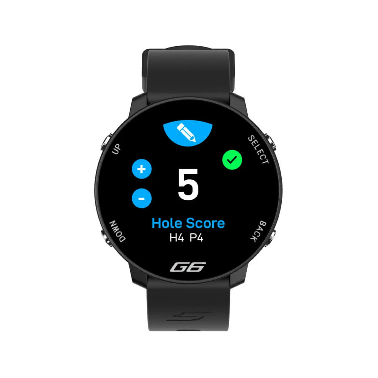 Shot Scope G6 GPS Golf Watch (Black)