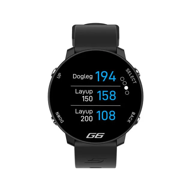 Shot Scope G6 GPS Golf Watch (Black)