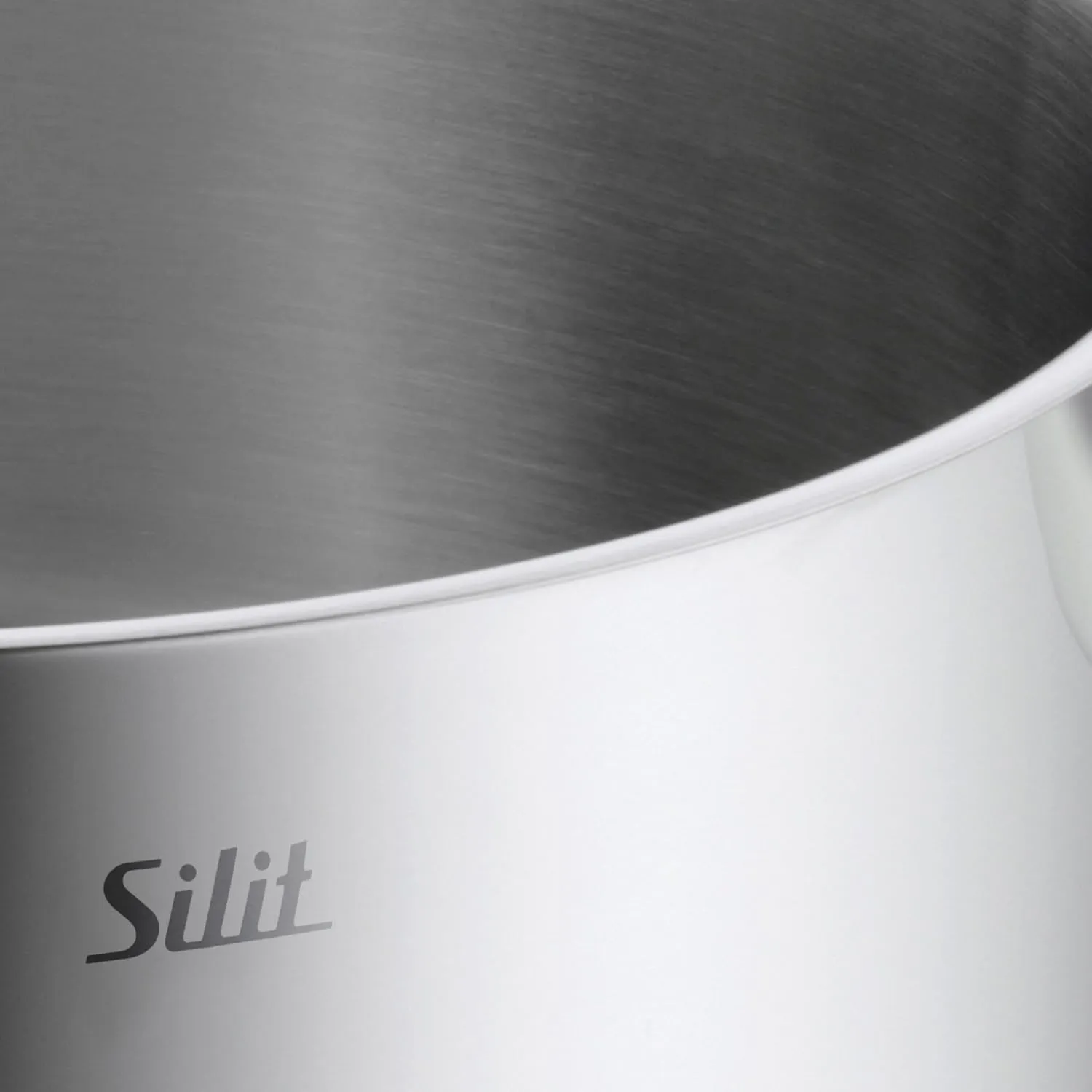 Silit "Style Low Casserole with Lid, Black, 24 cm