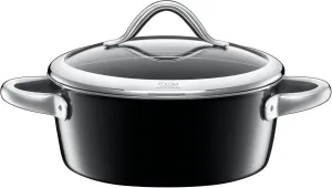 Silit Vitaliano Nero Silargan Functional Ceramic Pot, 32 x 27 x 16.5 cm, Black