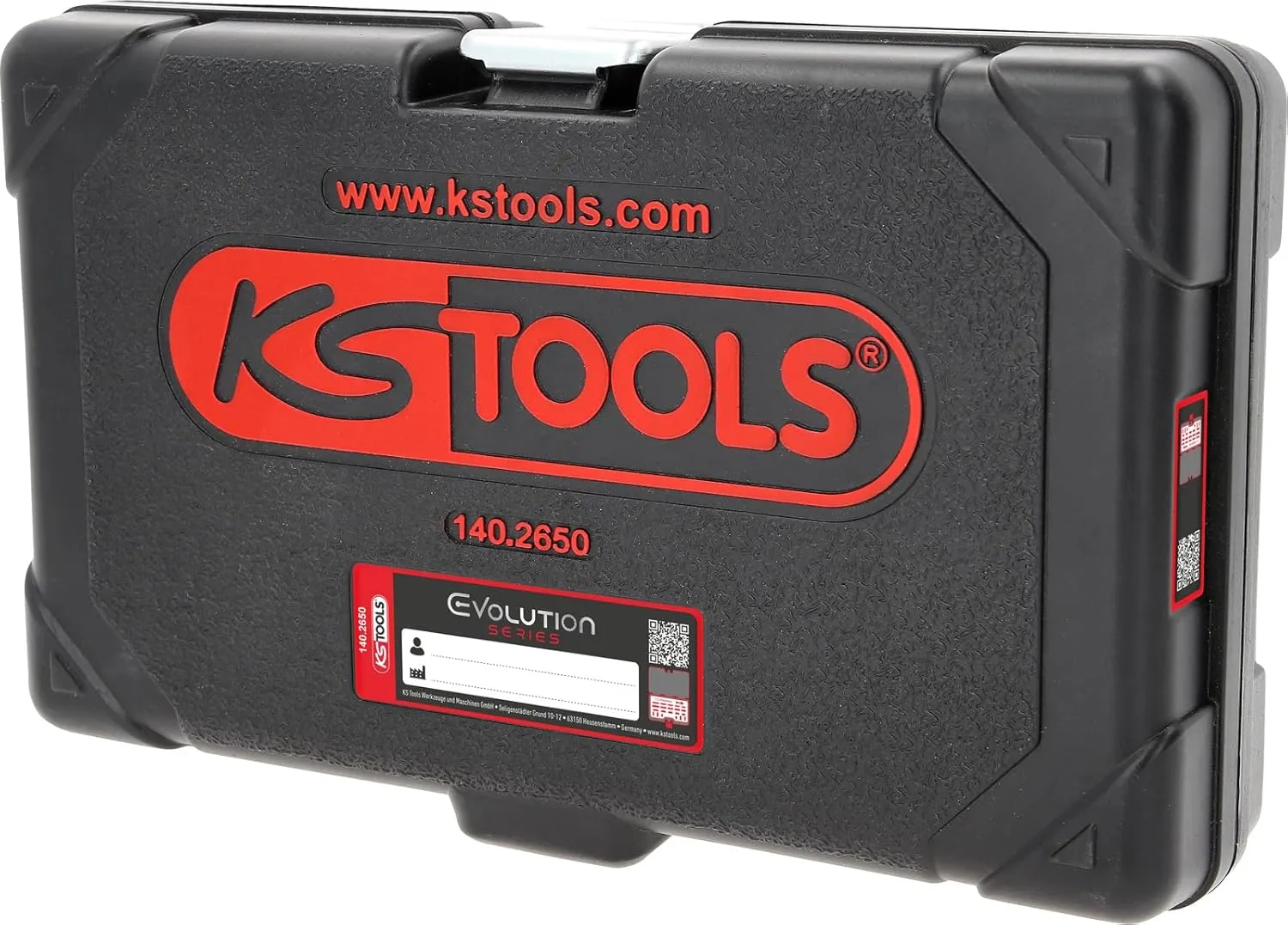 SK Hand Tool 4042146695548 1/4€-1/2€ Chromeplus Universal Tool Kit Set, 97 Piece, Clear