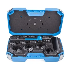 SKF TMFT 36 Bearing Fitting Tool Kit, 36 Impact Rings, 3 Impact Sleeves, Dead-Blow Hammer, Carry Case