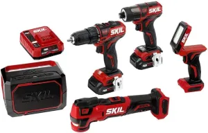 SKIL PWRCore 12 Brushless 12V 5-Tool Kit