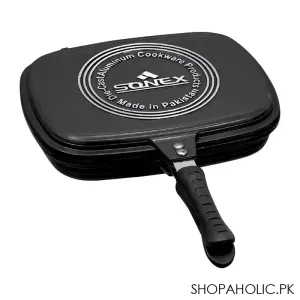 Sonex Die Cast Double Grill Pan, 30cm, 11.8 Inches, 52341