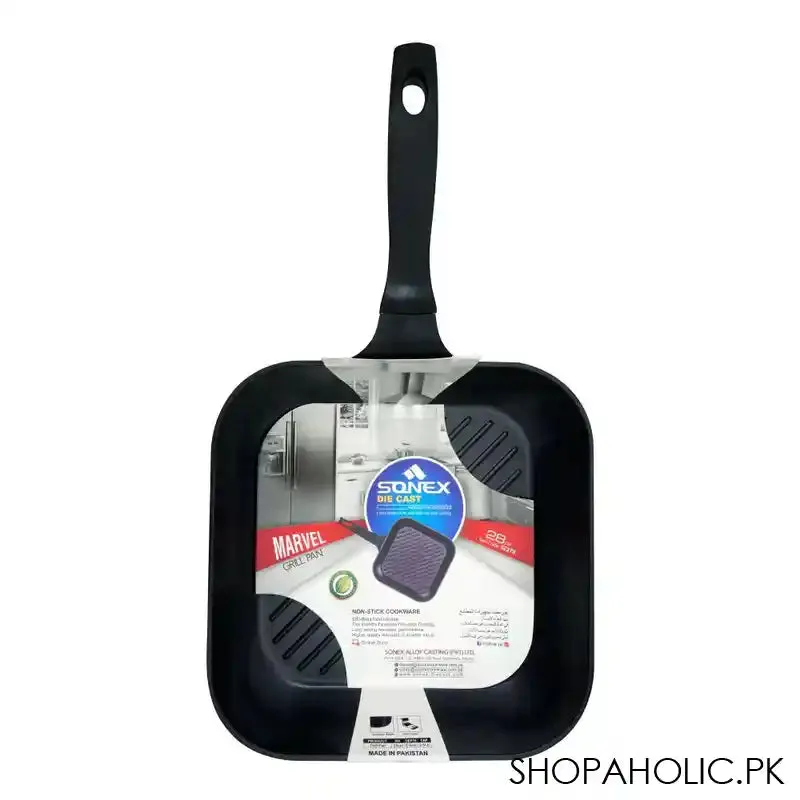 Sonex Marvel Die Cast Grill Pan, 28cm, 52279